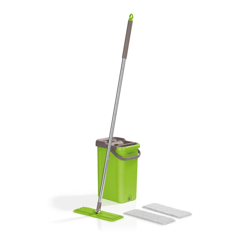 Komfort-Mopp Smart 7,5 l - Eimer mit 2-Kammer-System - limegreen
