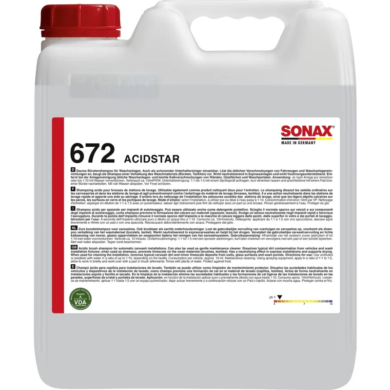 SONAX ACIDSTAR Bürstenshampoo