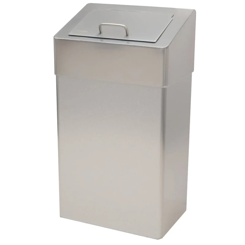 SanTRAL® HBU 18 Hygiene-Abfallbox 18 Liter mit Schleusen-Einwurfklappe
