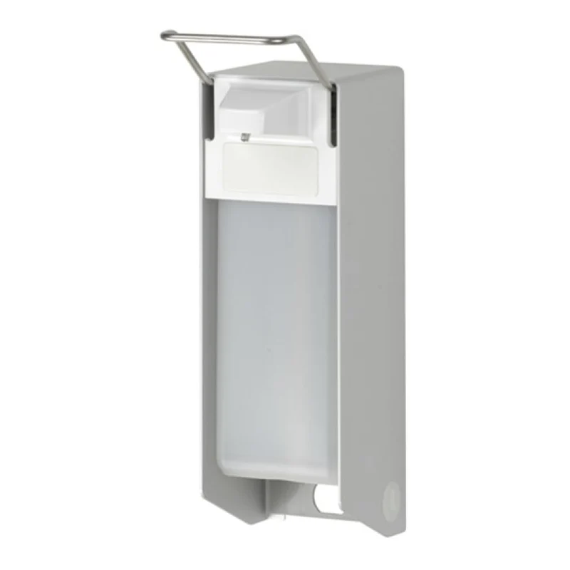 ingo-man® classic E 26 A/25 Seifen- und Desinfektionsmittelspender, Aluminium