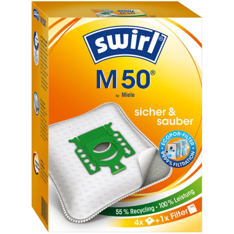 Staubsaugerbeutel kompatibel mit Swirl, Miele Compact C2 - C1