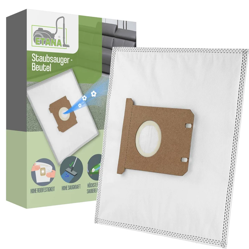Etana vacuum cleaner bag suitable for AEG vacuum cleaners, similar to AEG GR201S S-Bag