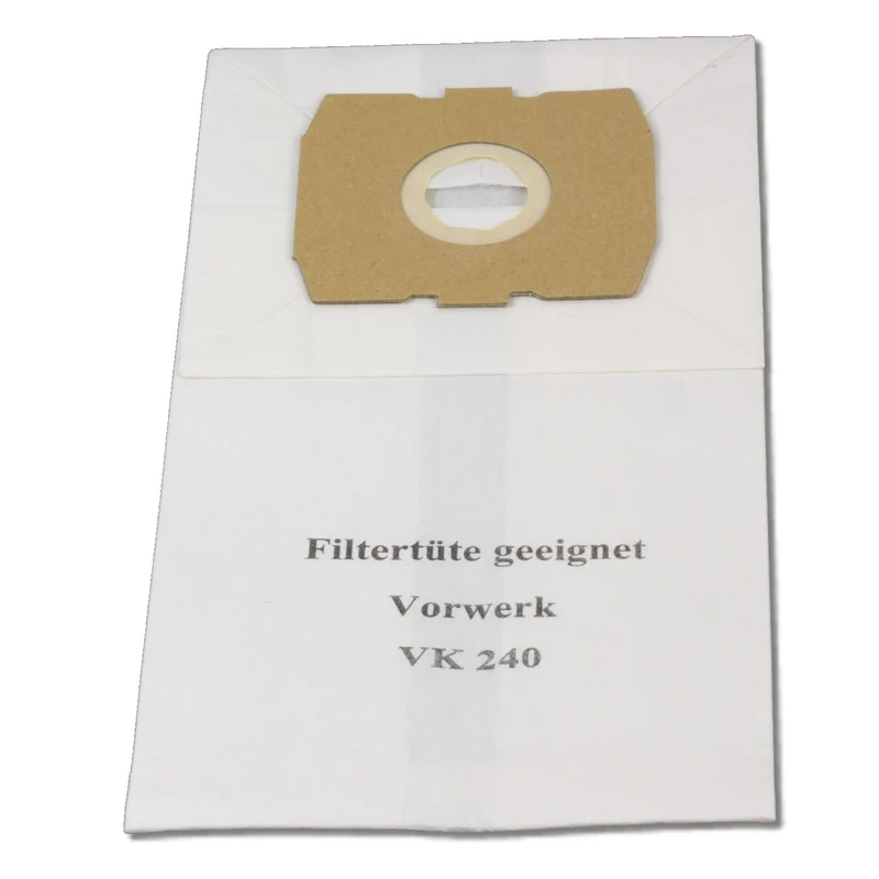 Staubsaugerbeutel kompatibel mit Vorwerk Tiger VK 240 Staubbeutel 5 Stk