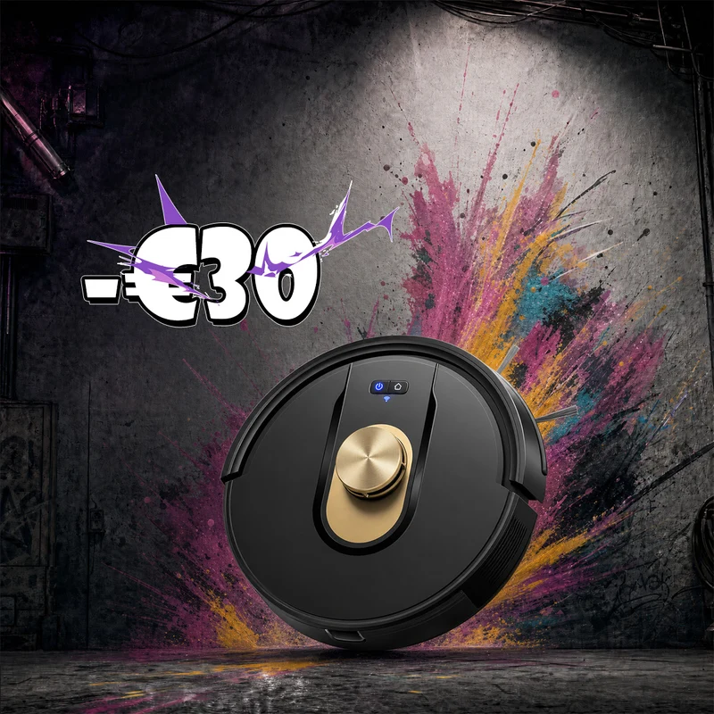 Vactidy & Vexilar | Cleanova W9 Robot Vacuum Cleaner