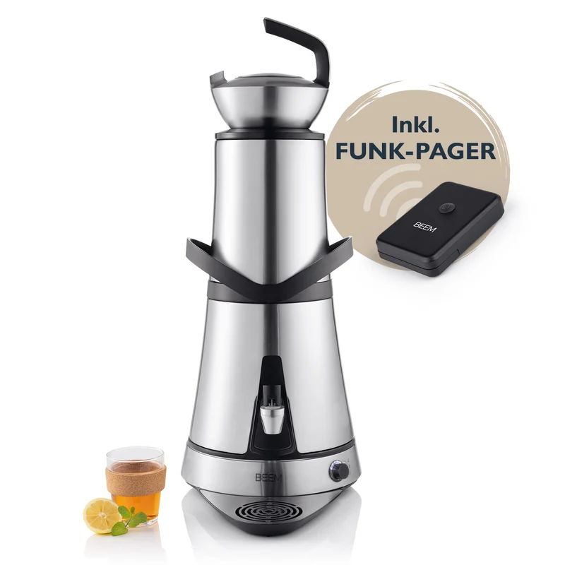 Samowar Amira mit Dispenser 10 l - Edelstahl