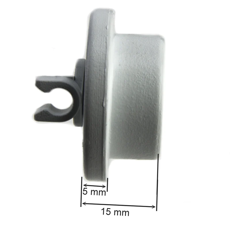 Korbrollen kompatibel mit Bosch, Siemens, Neff 00 165314 Anzahl