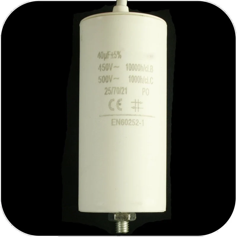 Motorkondensator 450V 40,0µF