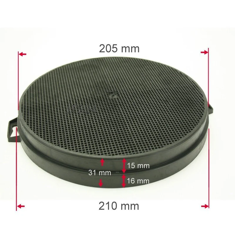 Aktivkohlefilter 210 mm passend für Lynx BSHG353121