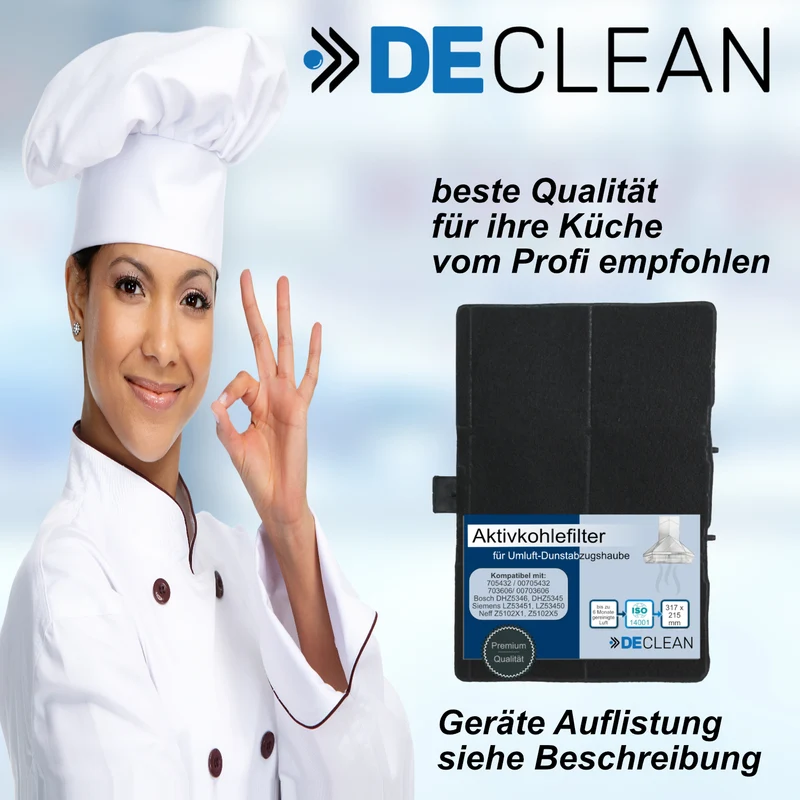 Kohlefilter kompatibel mit Constructa, BSH, Bosch Gaggenau Viva
