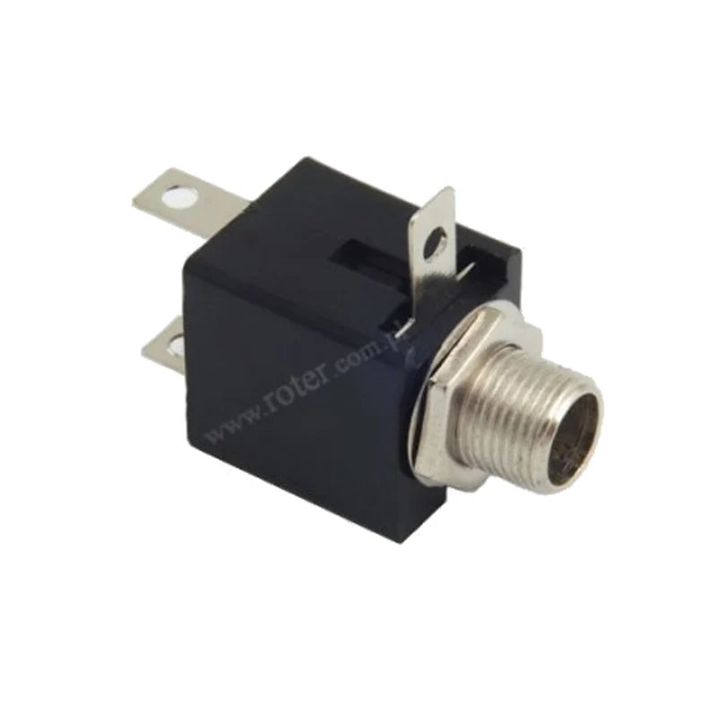 6,3-mm-Klinkenbuchsen-Stereokunststoffgehäuse