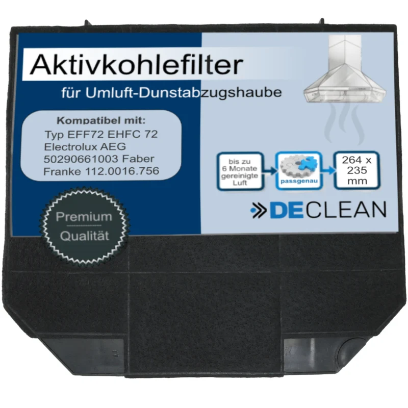 Kohlefilter kompatibel mit AEG, Electrolux, Neff
