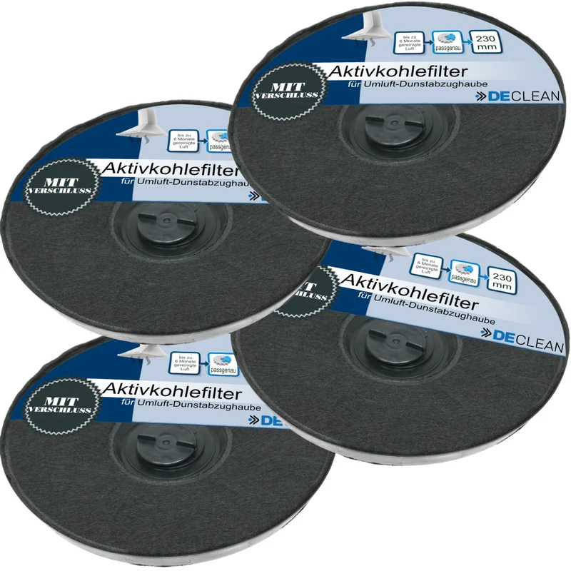 4 Filter kompatibel mit Indesit, AEG, Electrolux E233 Merloni C00307666 EFF57