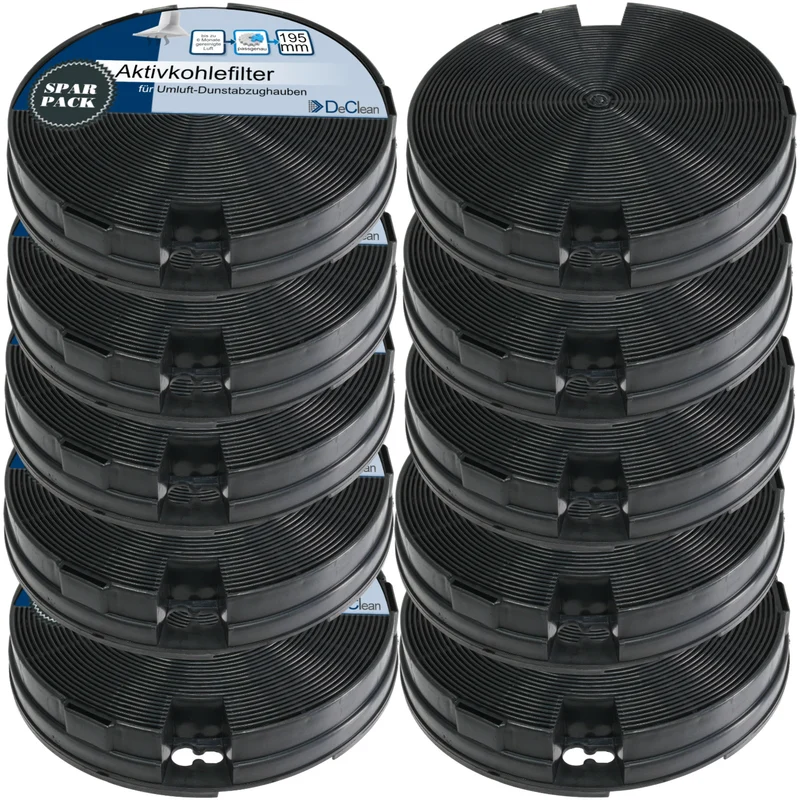 10 Filter kompatibel mit AEG, Electrolux, Elica AMC912 5029065200 Typ29