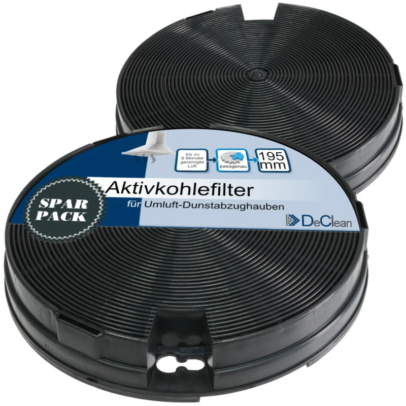 2 Kohlefilter kompatibel mit Elica, AEG, Electrolux