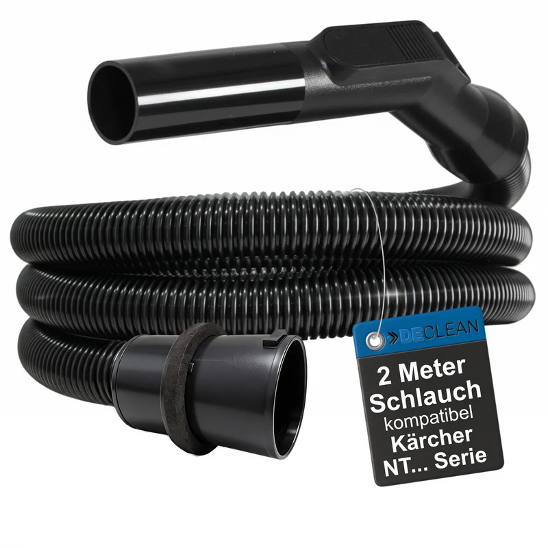 2 Meter Staubsaugerschlauch kompatibel mit Kärcher NT 555,NT 601,NT 602,NT 611,NT 700,NT 701