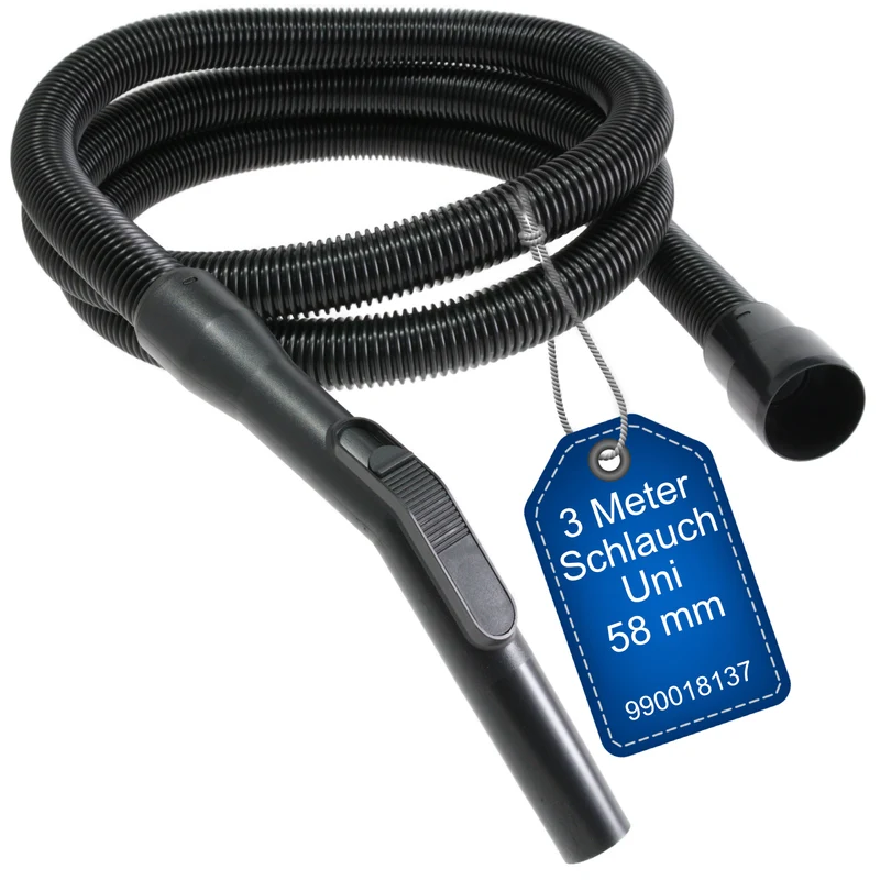3 Meter Staubsaugerschlauch kompatibel mit Nilfisk Nass- Trockensauger, Industriesauger