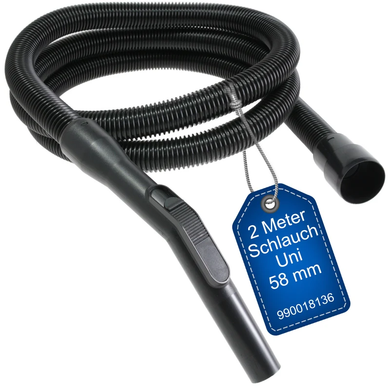 2 Meter Staubsaugerschlauch kompatibel mit Nilfisk Nass- Trockensauger, Industriesauger
