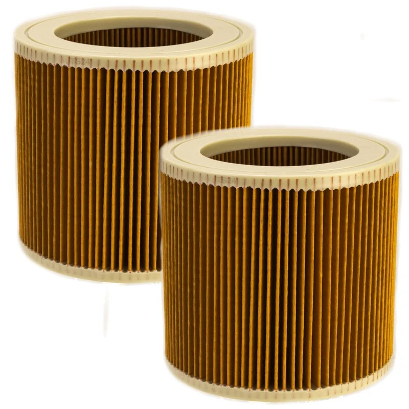2x 2x Filterpatrone Ersatz kompatibel mit Kärcher A 2204 2254 2101 6.414-552.0, 64145520