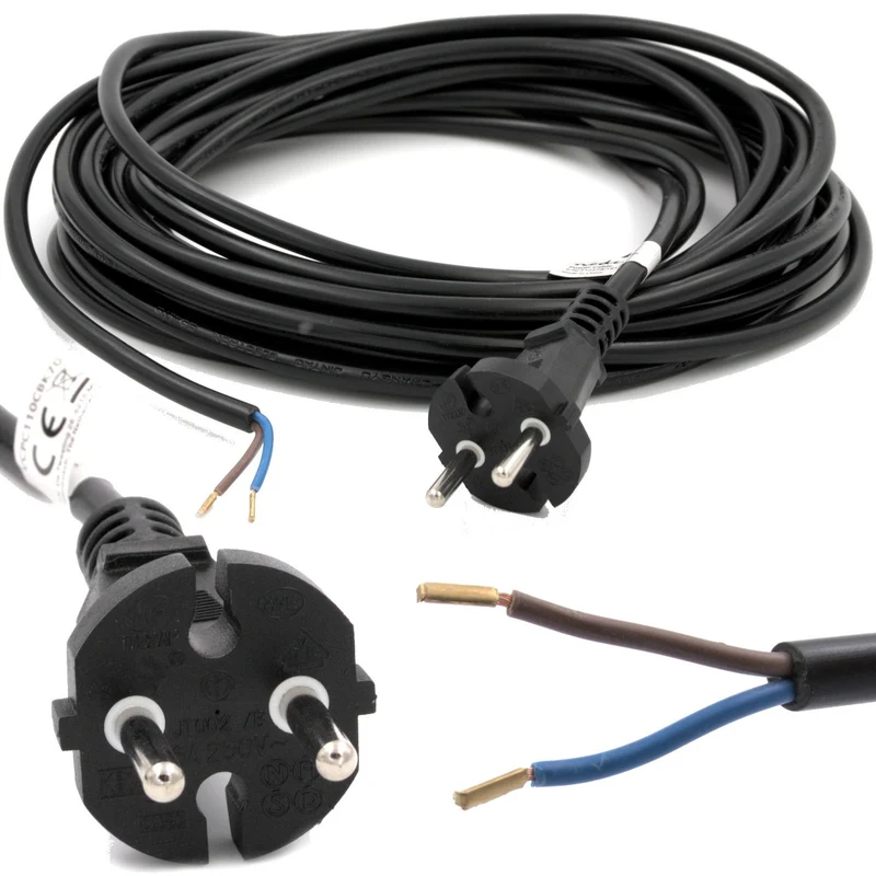 Staubsauger Kabel Anschlusskabel kompatibel mit Miele, Bosch, Siemens AEG