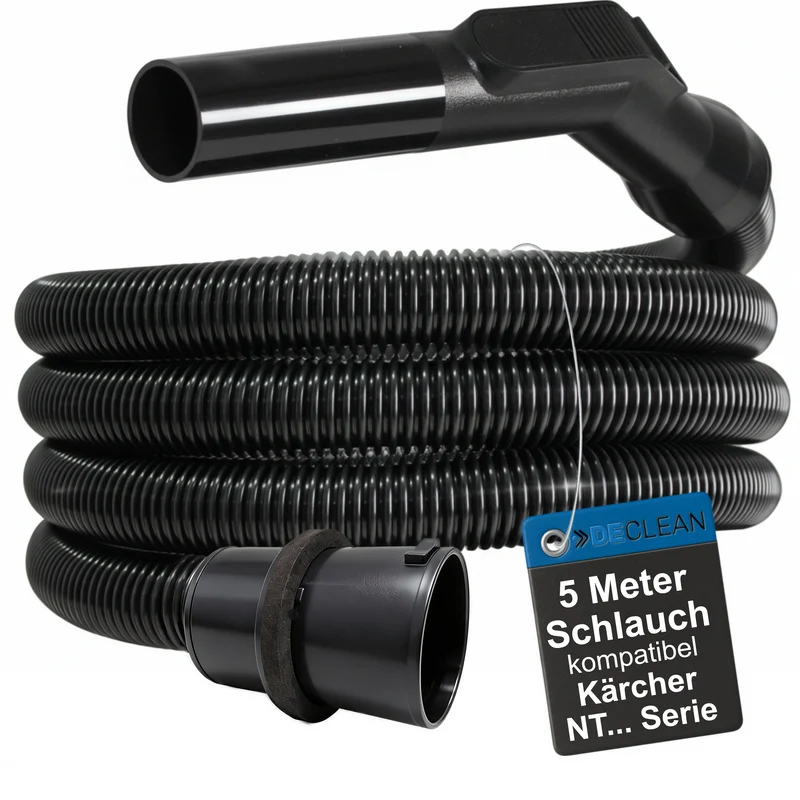 5 Meter Staubsaugerschlauch kompatibel mit Kärcher Serie NT555NT 501, 555, 601, 602, 611