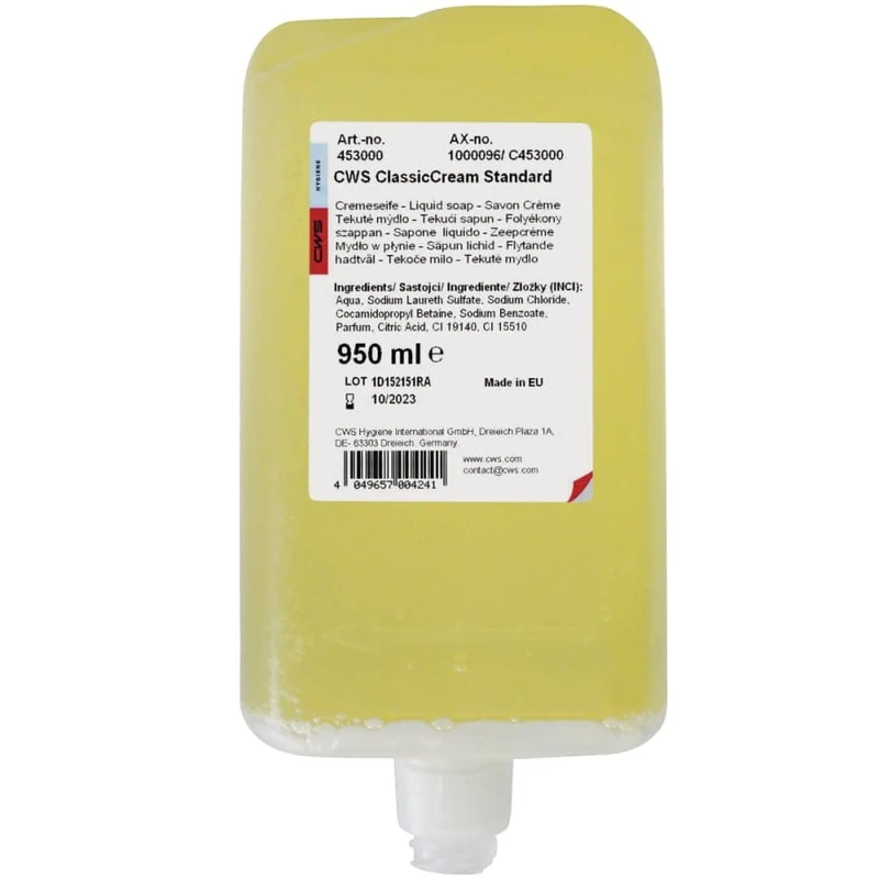 CWS Classic Cream Seifencreme 950 ml