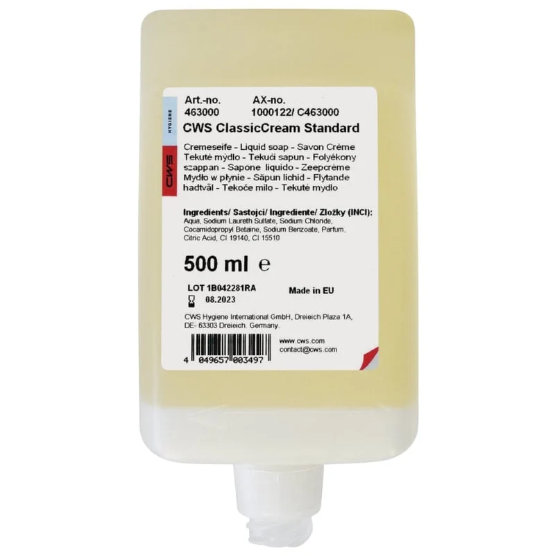 CWS Classic Cream Seifencreme 500 ml