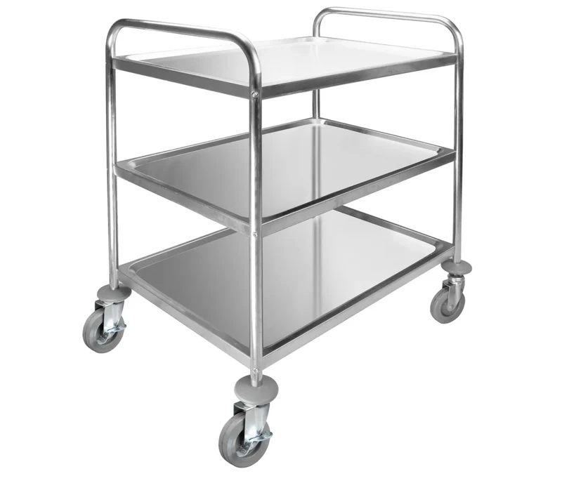 LACOR Servierwagen mit 3 abnehmbaren Tabletts 66349