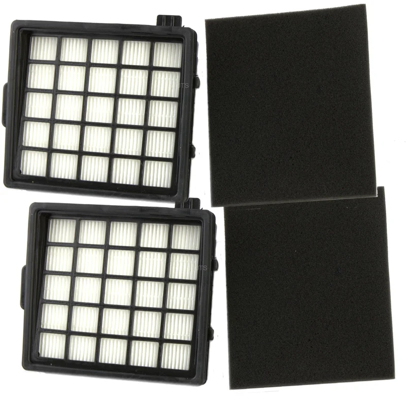 2 x HEPA-Filter kompatibel mit Philips FC 8071/01 CRP493 Staubsauger FC8144