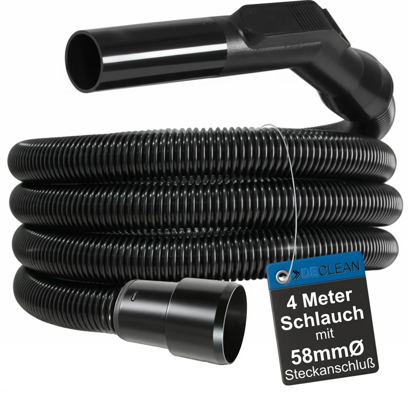 4 Meter Staubsaugerschlauch kompatibel mit Nilfisk Nass- Trockensauger, Industriesauger