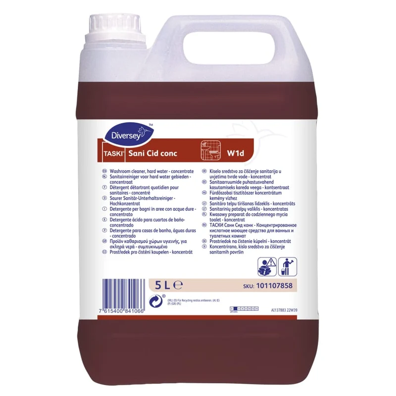 TASKI Sani Cid conc W1d Saurer Sanitär-Unterhaltsreiniger