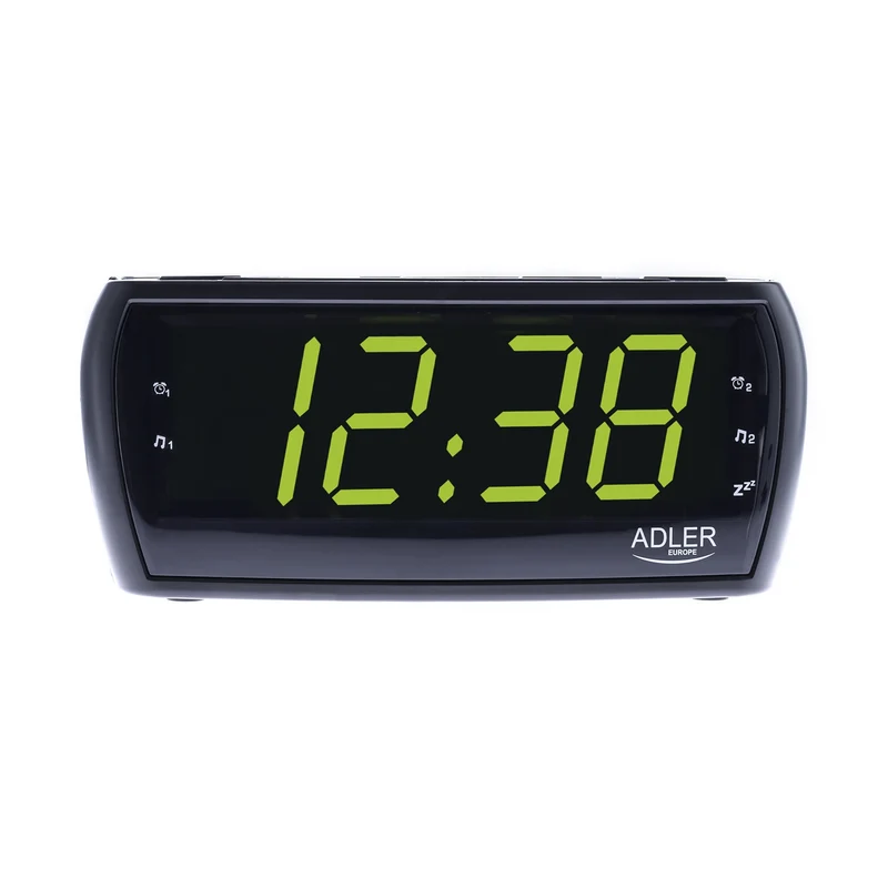 Radiowecker Uhrenradio Uhr Wecker AM/FM Radio Helligkeitsregler mit extra großem Display