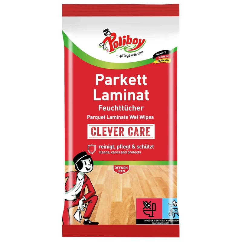 Poliboy Parkett Laminat Feuchttücher