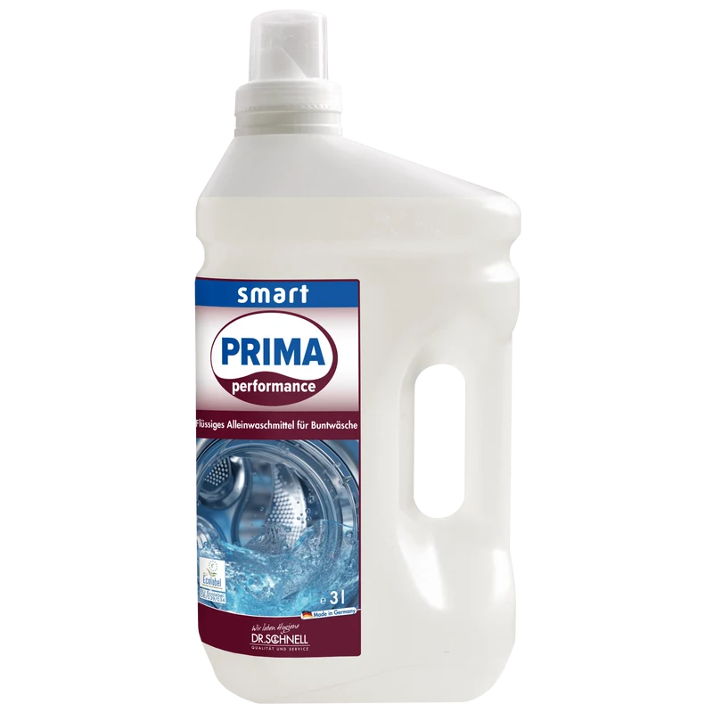 PRIMA performance smart – Flüssiges Alleinwaschmittel für Bunt- und Weißwäsche