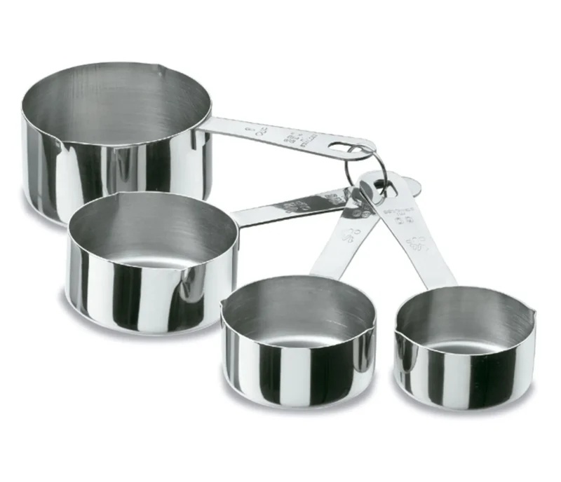 LACOR Set 4 Edelstahl-Messkellen 67007