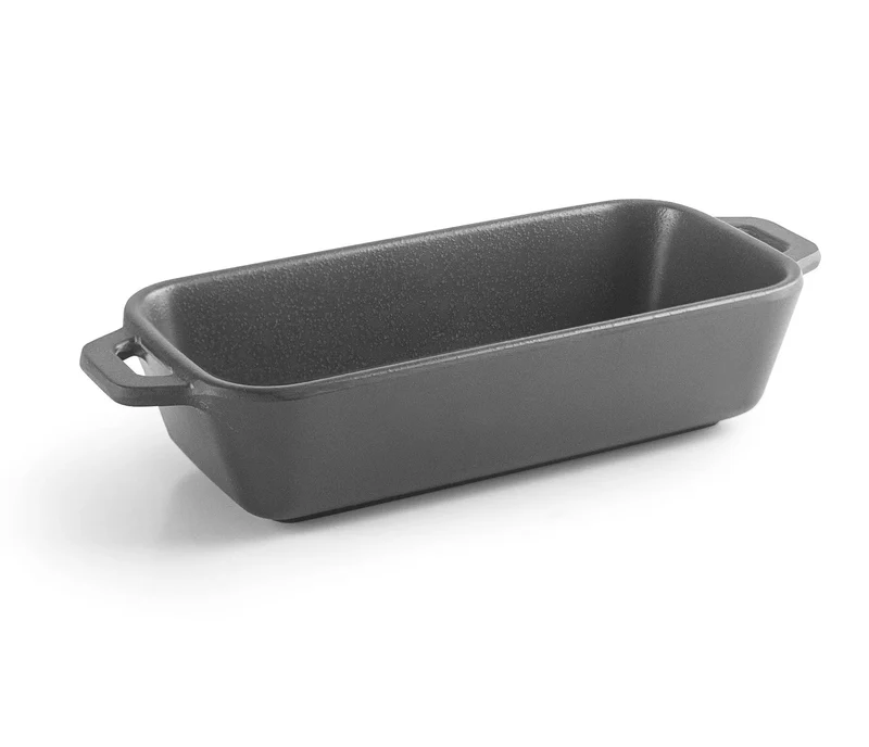 LACOR rechteckiger Melamin-Topf Mini-Cocotte Grau 63399