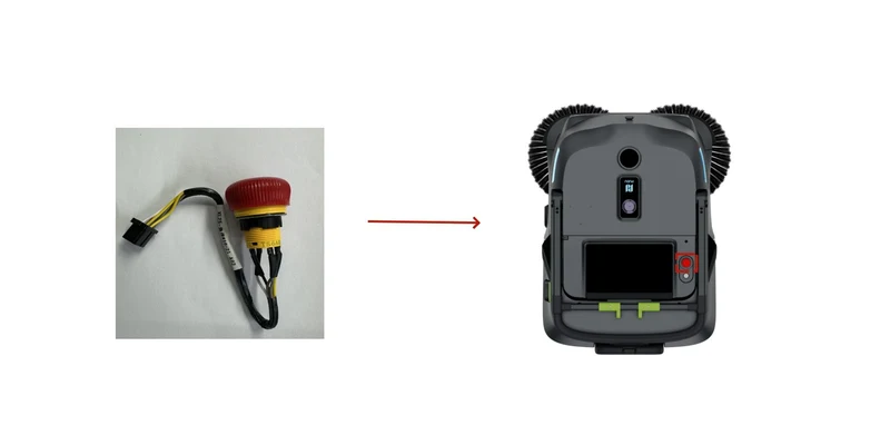 MT1 – Not-Aus Schalter / Emergency stop switch