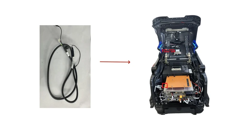 MT1 – LiDAR Verbindungskabel (LiDAR connection cable)
