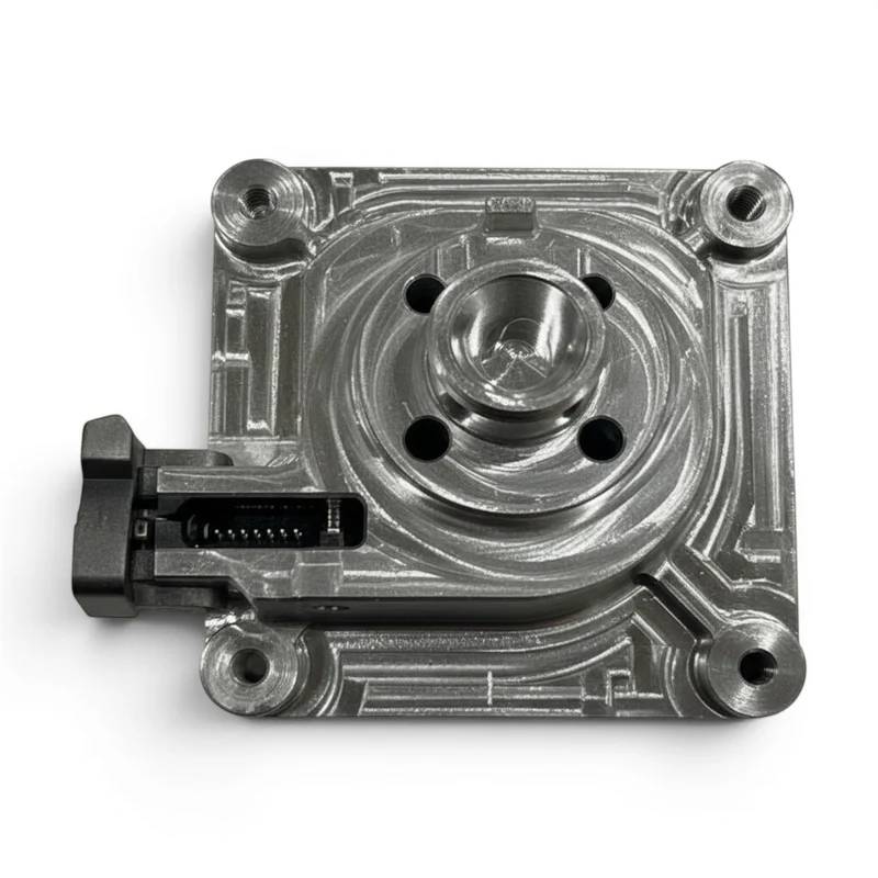 MT1 – Universalrad Halterung links (Left universal wheel mounting assembly)