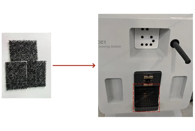 CC1 – Filtereinsatz Docking Station (Filter screen docking station)