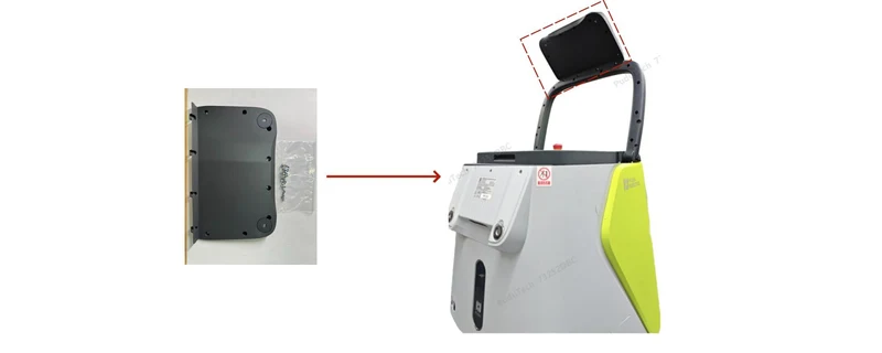 CC1 – Bildschirm Montageabdeckung (Screen Mounting Box Cover)