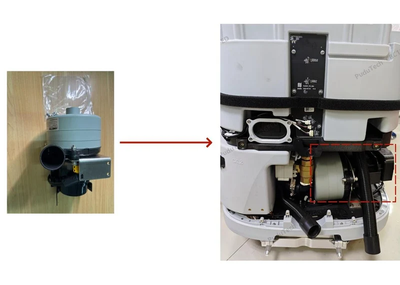 CC1 – Gebläsemodul / Blower assembly