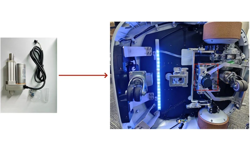 CC1 – Saugfuß-Antriebsmotor / Squeegee actuator motor