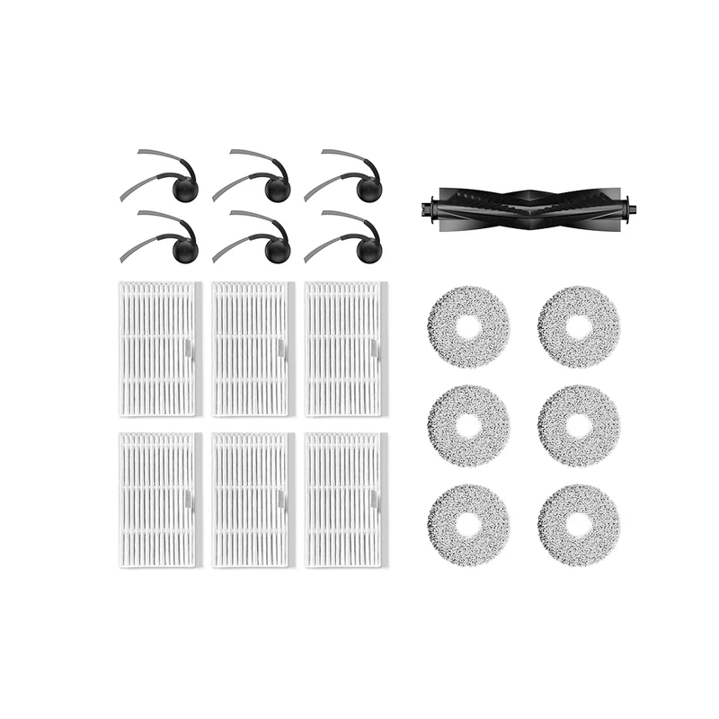 MX50 Zubehörpaket (6 Seitenbürsten + 6 HEPA + 6 Wischmopps + 1 Bürste)