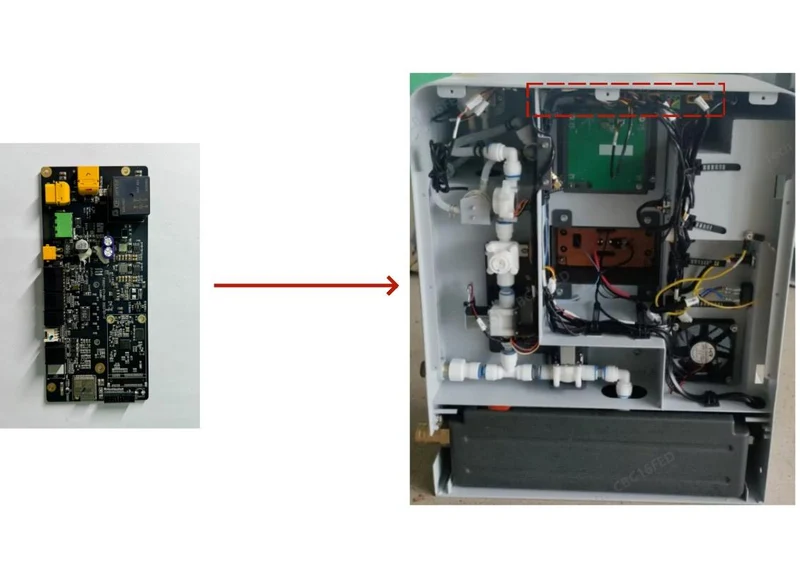 CC1 – Steuerplatine (Docking Station) / Docking Station Control Board