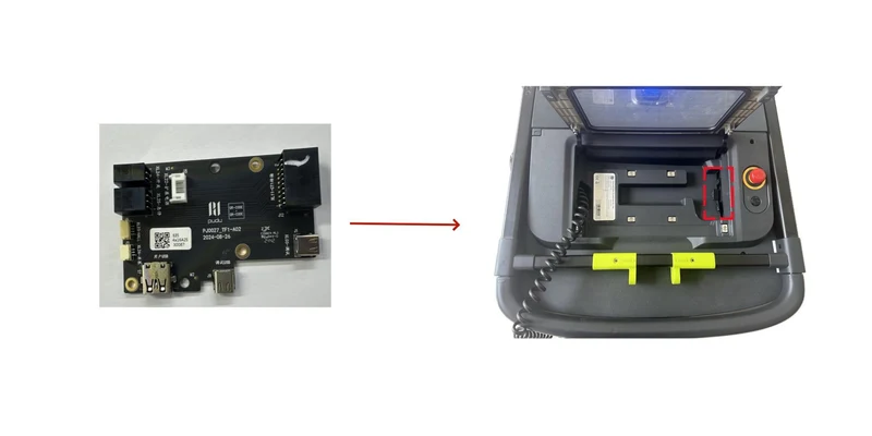 MT1 – TF1 Schnittstellenplatine / TF1 interface board