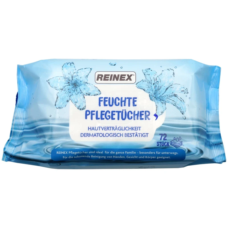Regina Feuchte Pflegetücher, 14 x 19 cm