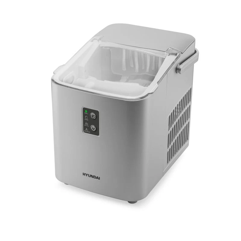 Eiswürfelmaschine Hyundai ICEM12S silber