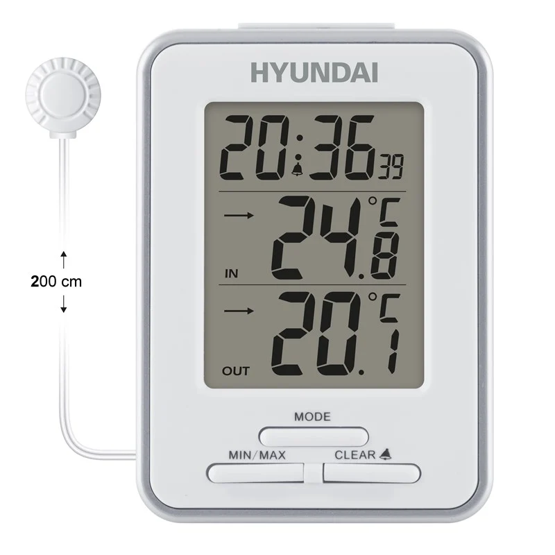 Wetterstation Hyundai WS 1021 weiß