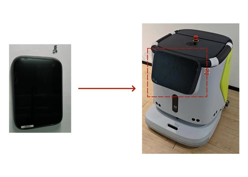 CC1 – Display Einheit (Screen Assembly)
