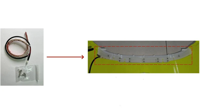 CC1 – Frontlicht Streifen / Headlight Strip